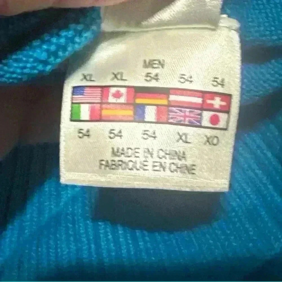 Spyder Men’s Wool/Acrylic Sweater XL Logo Cozy - Picture 8 of 9